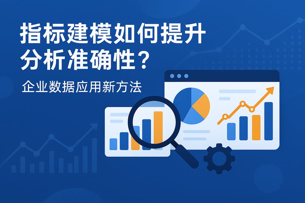 指标建模如何提升分析准确性？企业数据应用新方法