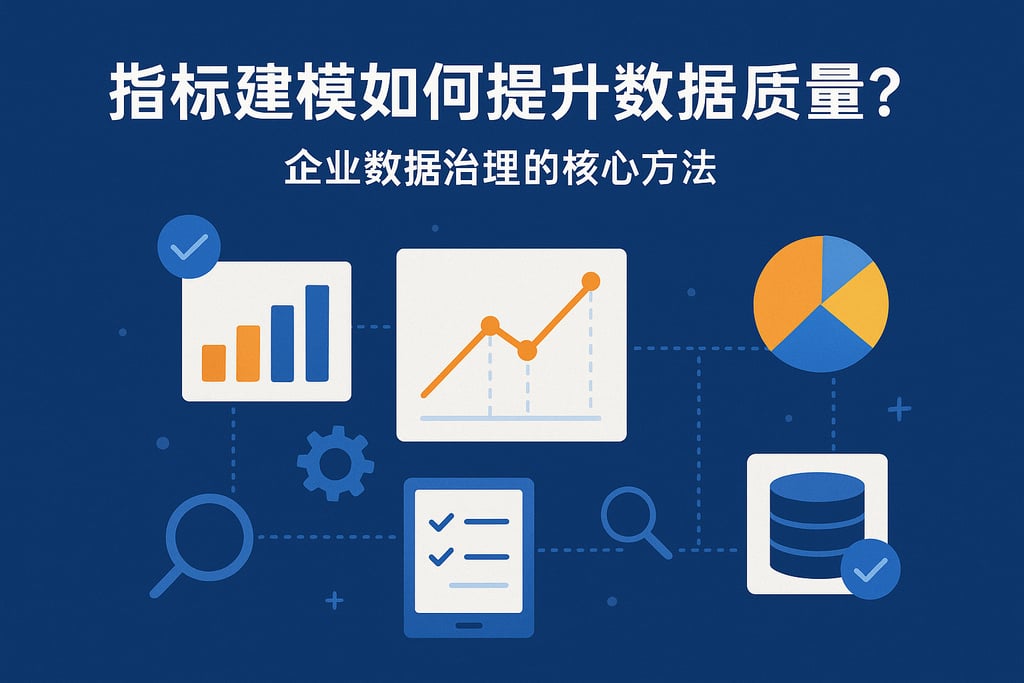 指标建模如何提升数据质量？企业数据治理的核心方法
