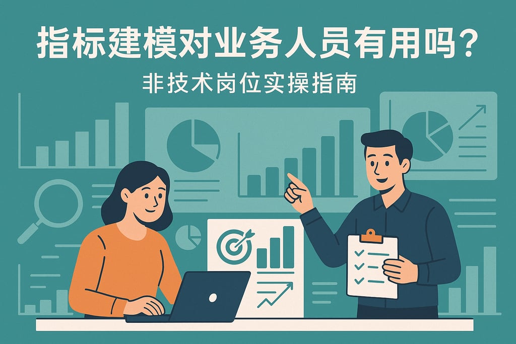 指标建模对业务人员有用吗？非技术岗位实操指南