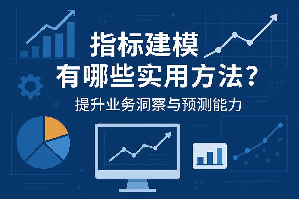 指标建模有哪些实用方法？提升业务洞察与预测能力