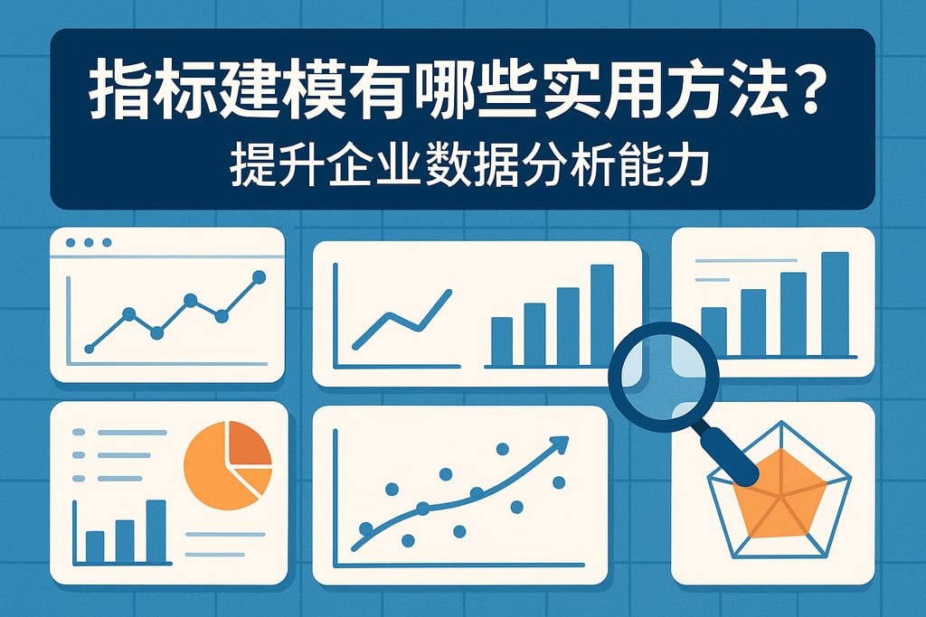 指标建模有哪些实用方法？提升企业数据分析能力