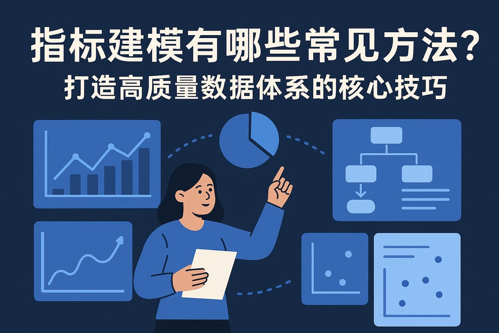 指标建模有哪些常见方法？打造高质量数据体系的核心技巧