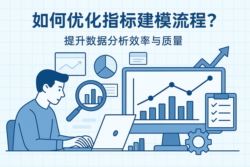 指标建模流程怎么优化？提升数据分析效率与质量