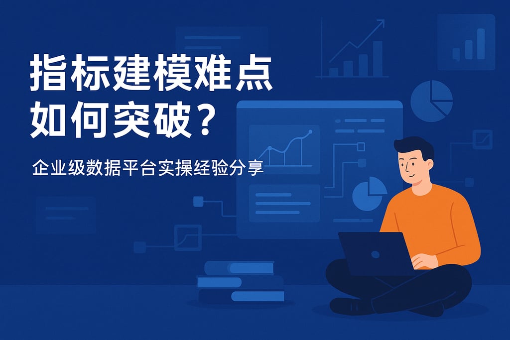 指标建模难点如何突破？企业级数据平台实操经验分享