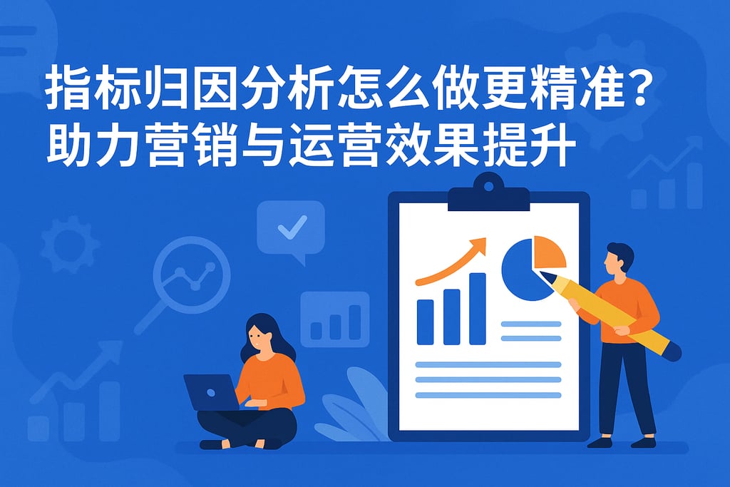 指标归因分析怎么做更精准？助力营销与运营效果提升