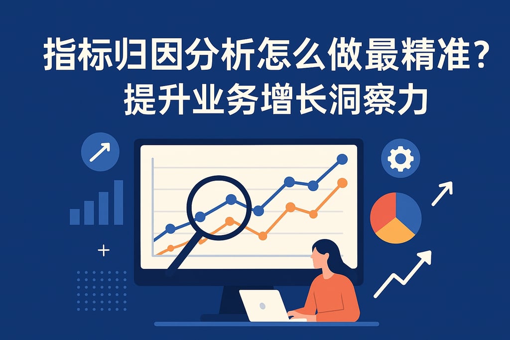 指标归因分析怎么做最精准？提升业务增长洞察力