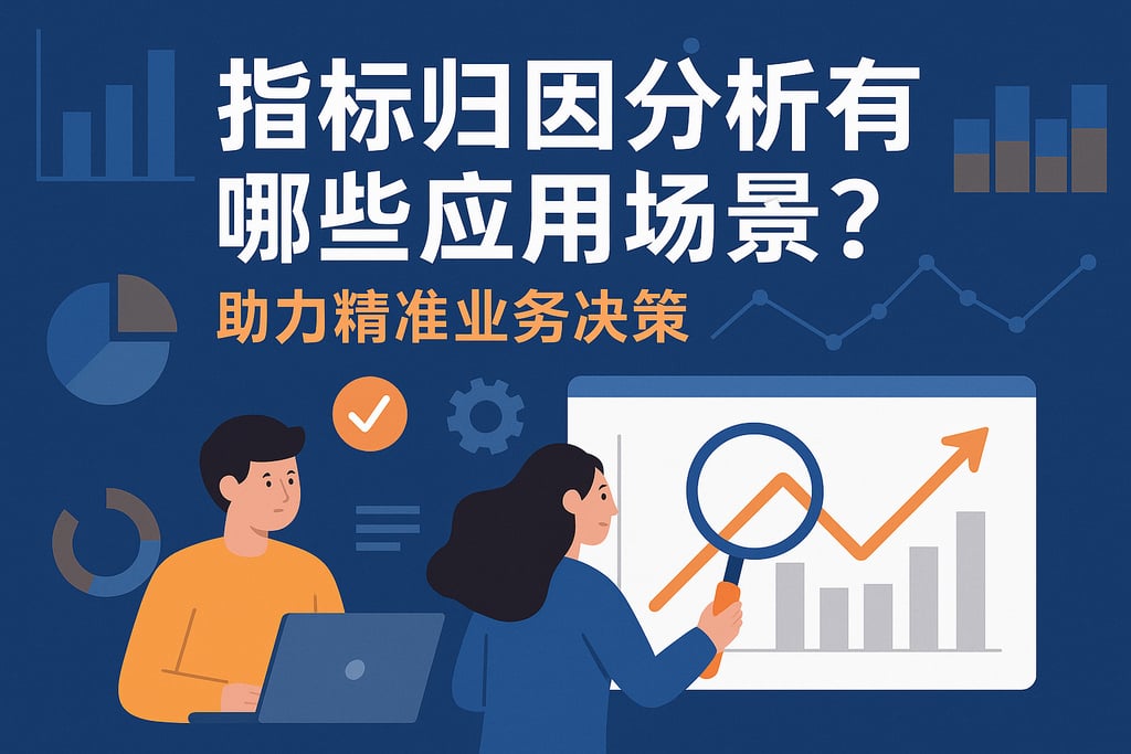 指标归因分析有哪些应用场景？助力精准业务决策