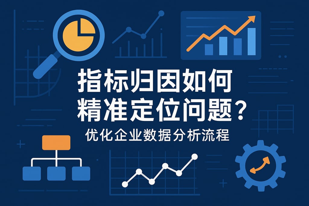 指标归因如何精准定位问题？优化企业数据分析流程