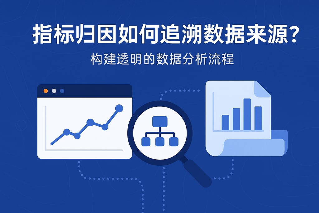 指标归因如何追溯数据来源？构建透明的数据分析流程