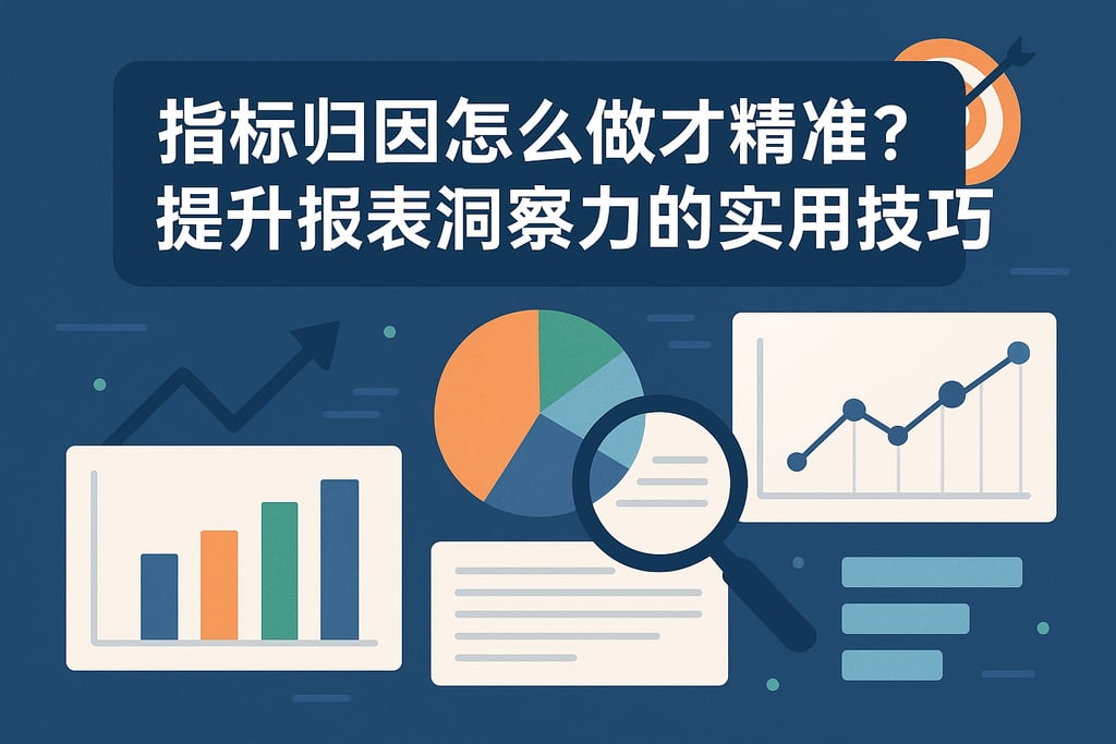 指标归因怎么做才精准？提升报表洞察力的实用技巧