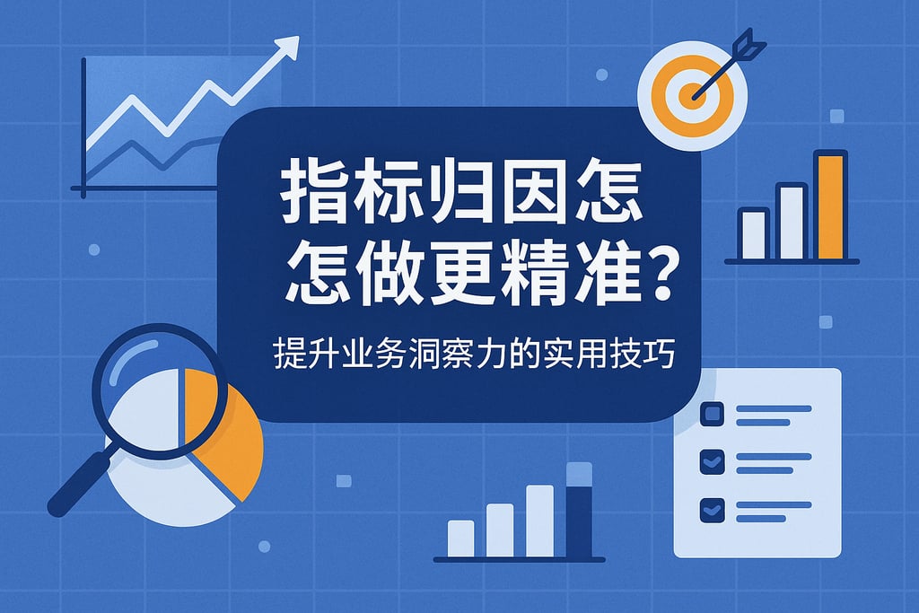 指标归因怎么做更精准？提升业务洞察力的实用技巧