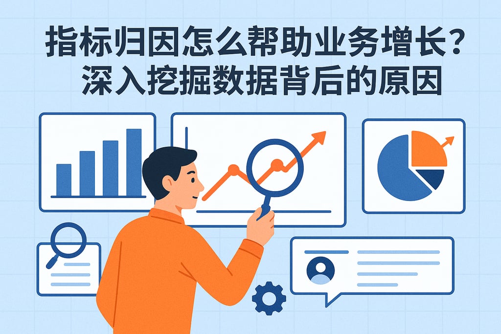 指标归因怎么帮助业务增长？深入挖掘数据背后的原因