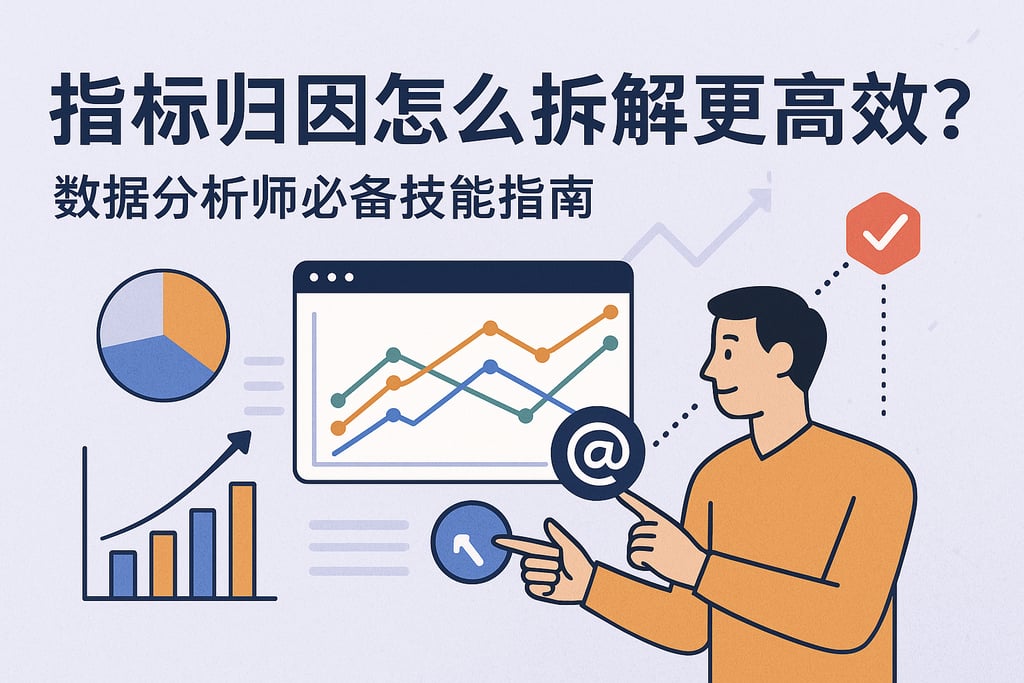 指标归因怎么拆解更高效？数据分析师必备技能指南