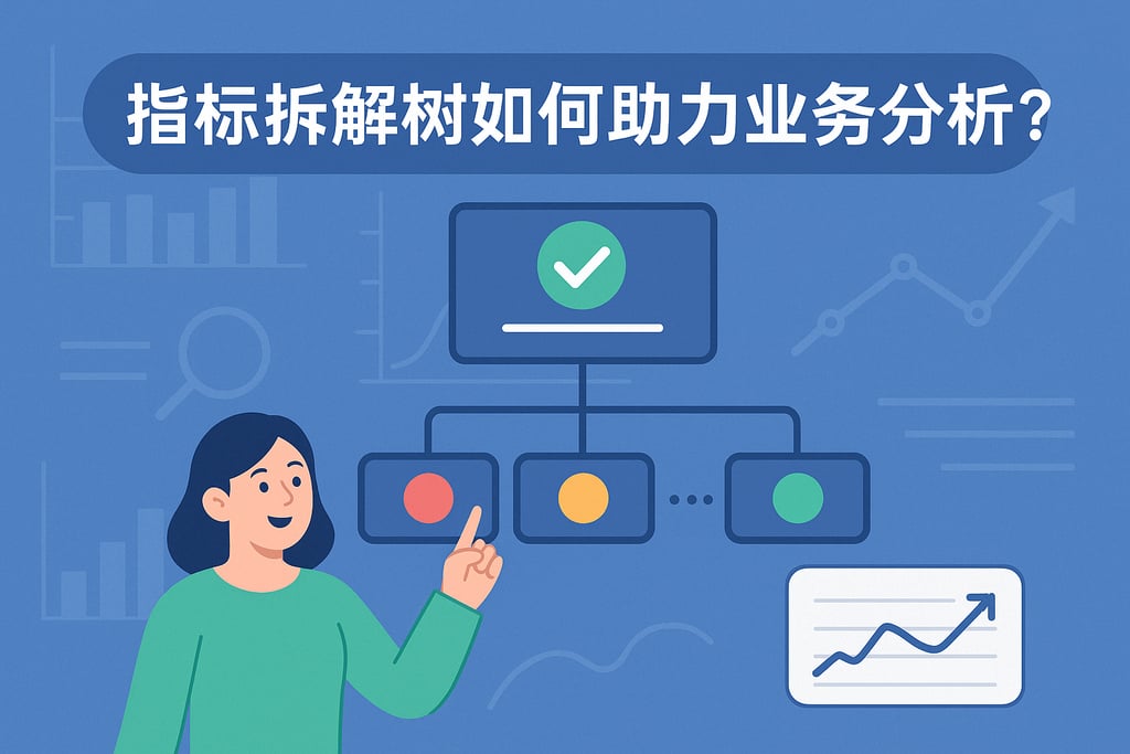 指标拆解树如何助力业务分析？实现指标层级清晰管理