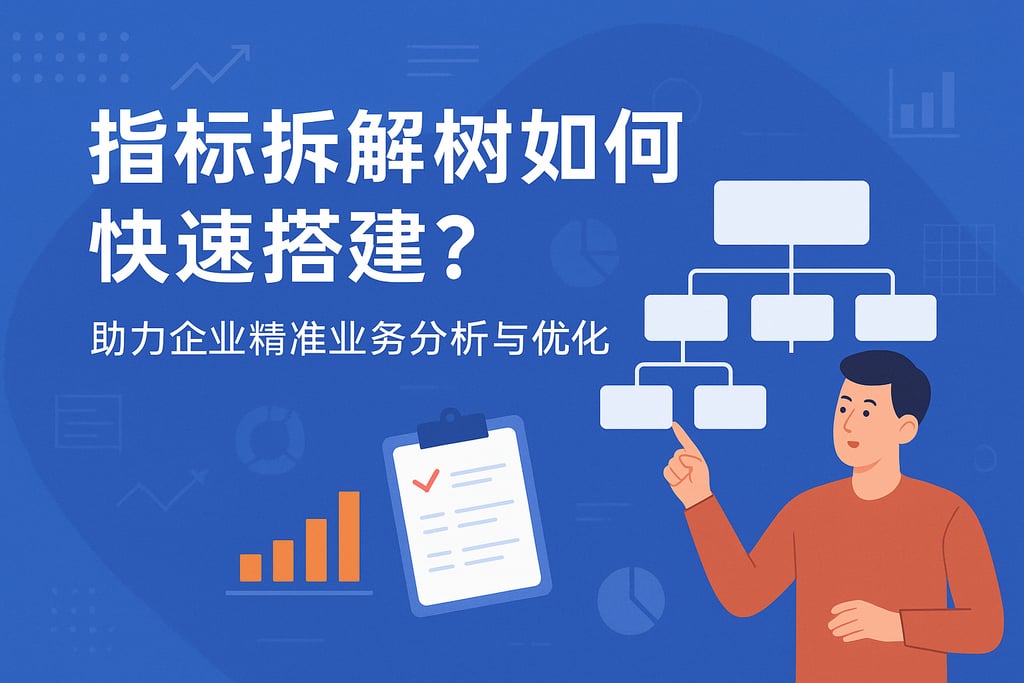 指标拆解树如何快速搭建？助力企业精准业务分析与优化