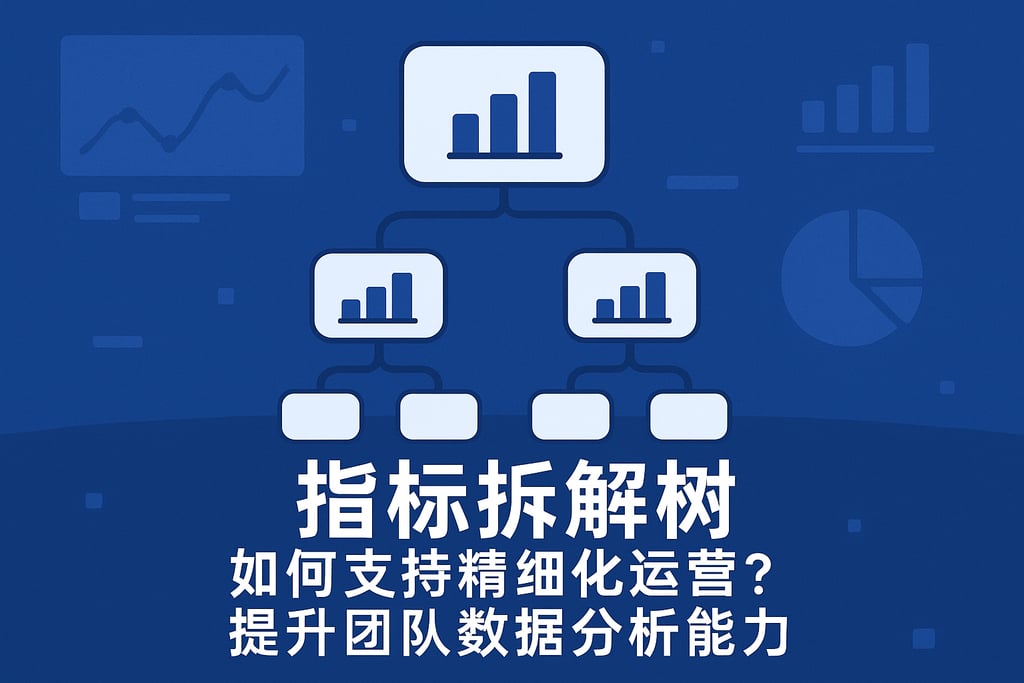指标拆解树如何支持精细化运营？提升团队数据分析能力
