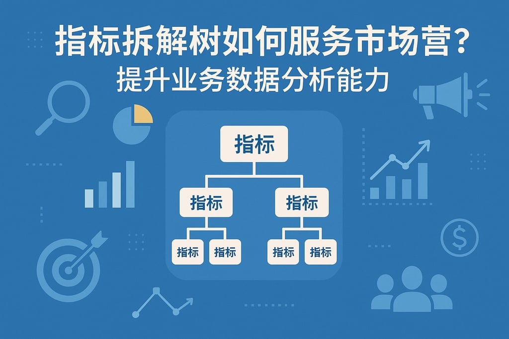 指标拆解树如何服务市场营销？提升业务数据分析能力