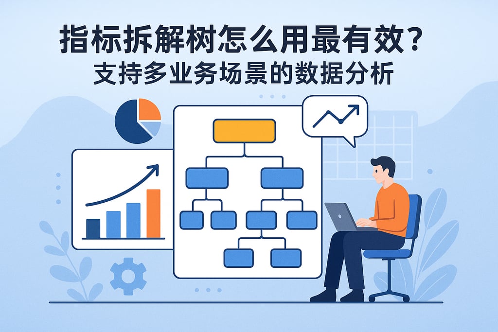 指标拆解树怎么用最有效？支持多业务场景的数据分析