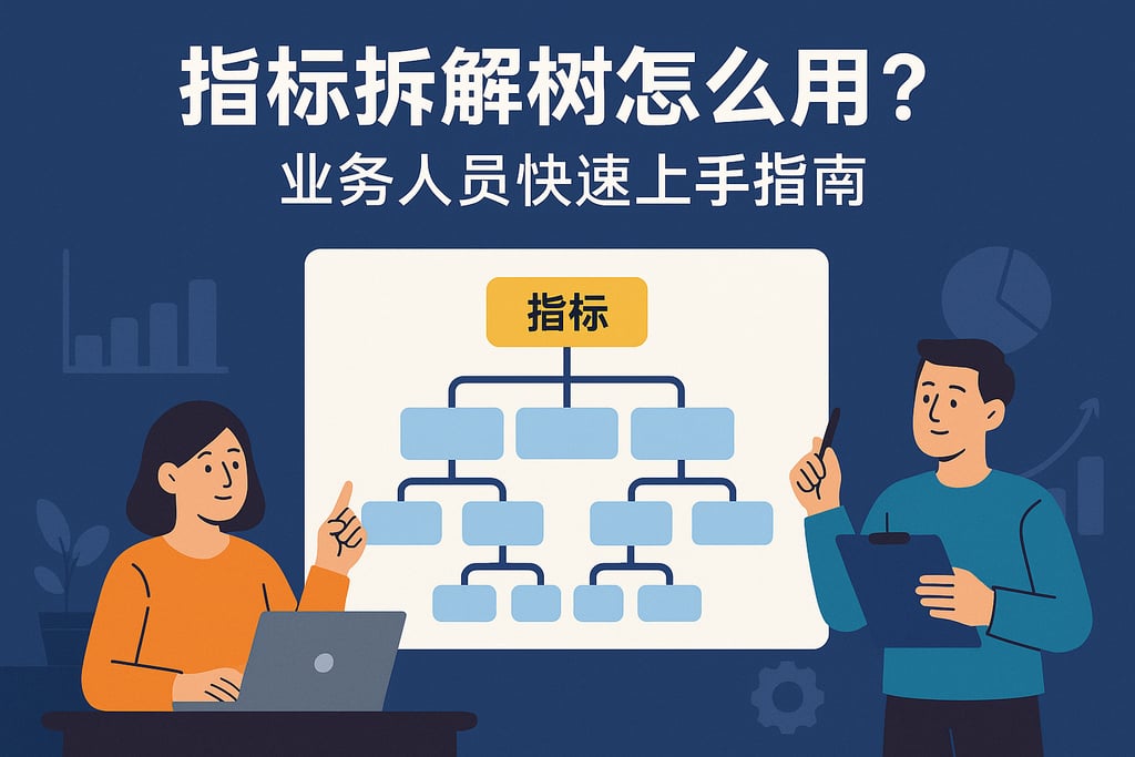 指标拆解树怎么用？业务人员快速上手指南