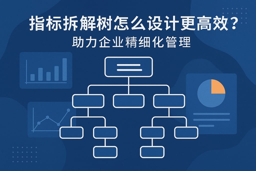 指标拆解树怎么设计更高效？助力企业精细化管理