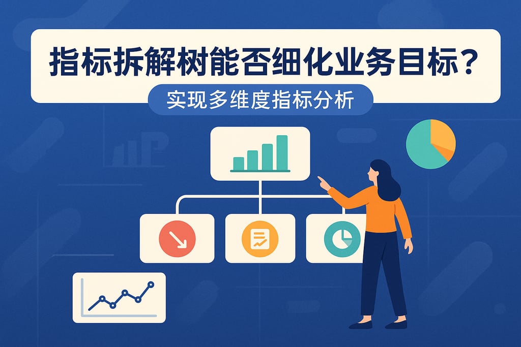 指标拆解树能否细化业务目标？实现多维度指标分析