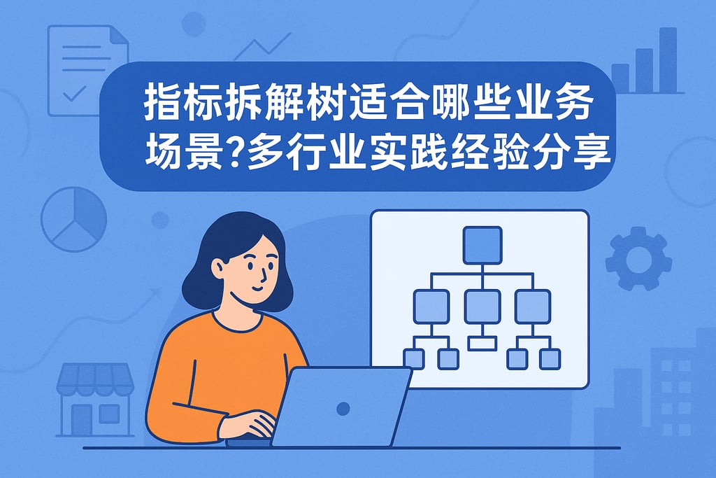 指标拆解树适合哪些业务场景？多行业实践经验分享