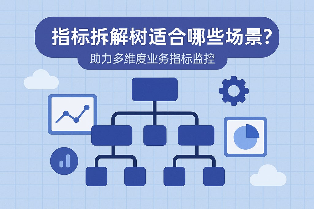 指标拆解树适合哪些场景？助力多维度业务指标监控