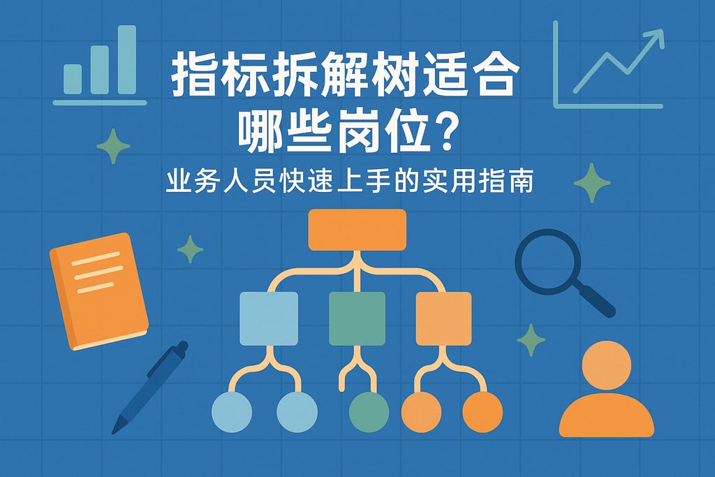 指标拆解树适合哪些岗位？业务人员快速上手的实用指南