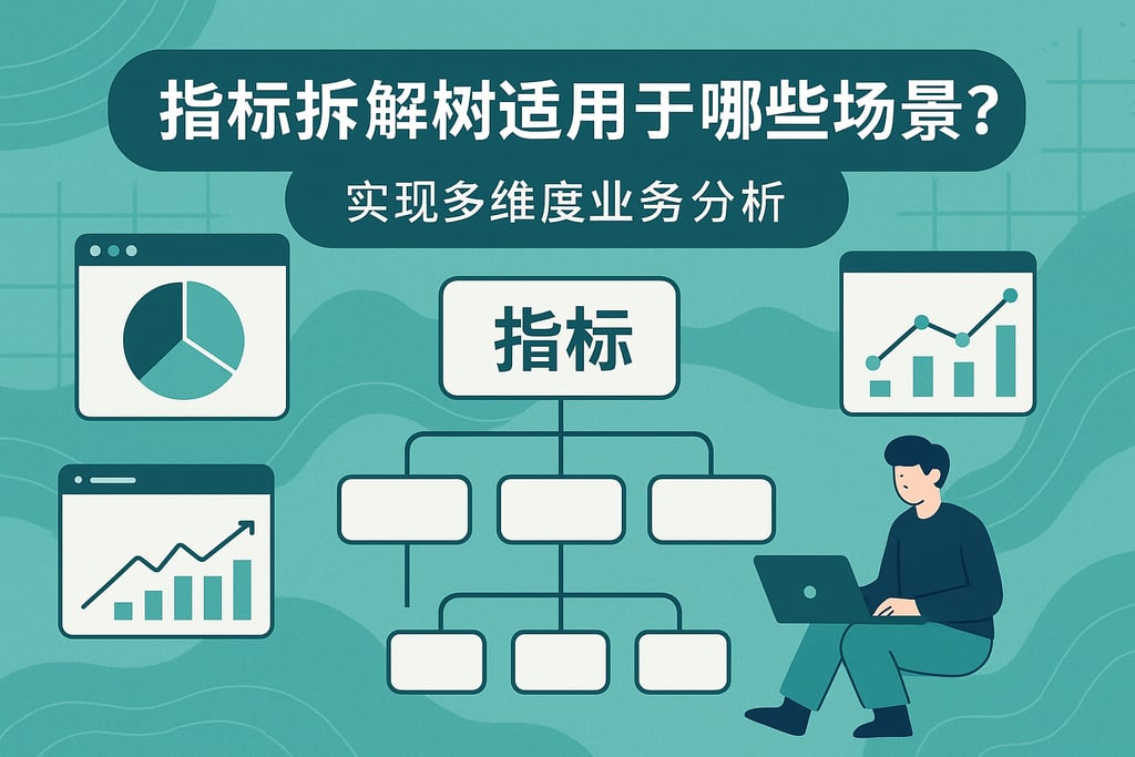 指标拆解树适用于哪些场景？实现多维度业务分析
