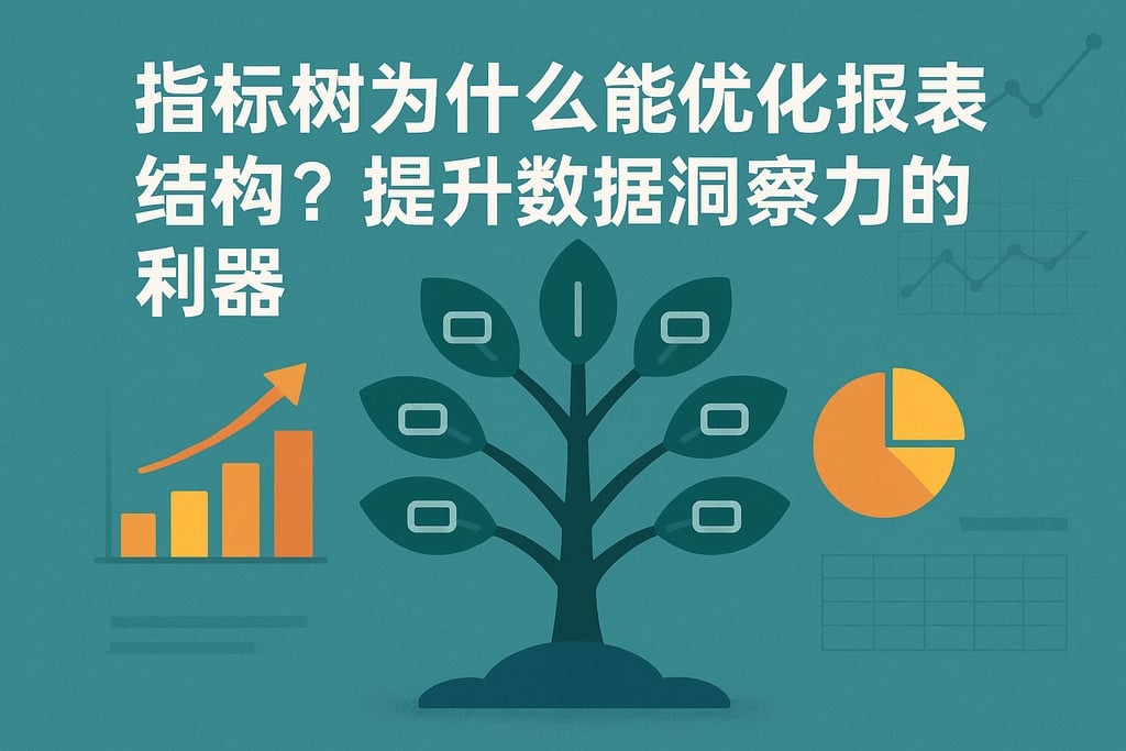 指标树为什么能优化报表结构？提升数据洞察力的利器