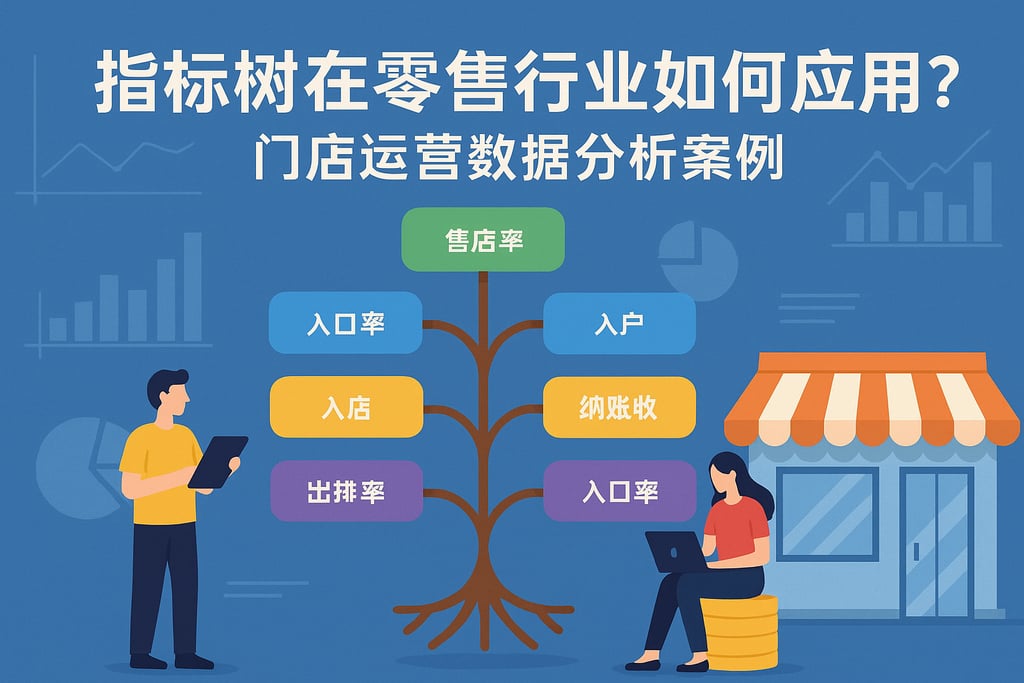 指标树在零售行业如何应用？门店运营数据分析案例