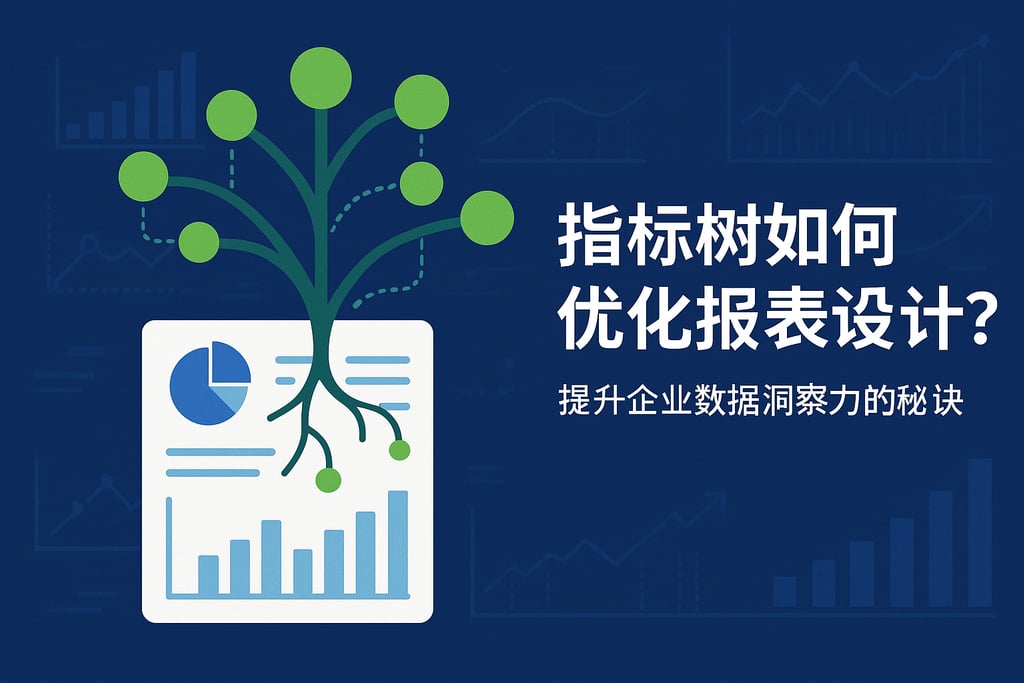 指标树如何优化报表设计？提升企业数据洞察力的秘诀