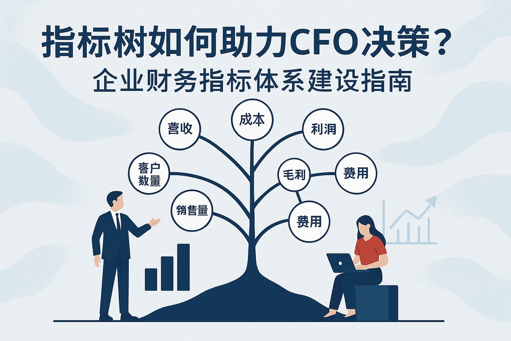 指标树如何助力CFO决策？企业财务指标体系建设指南