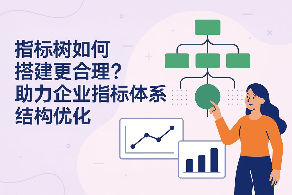指标树如何搭建更合理？助力企业指标体系结构优化