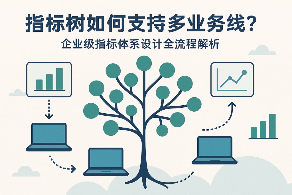 指标树如何支持多业务线？企业级指标体系设计全流程解析