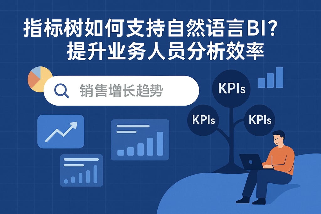 指标树如何支持自然语言BI？提升业务人员分析效率