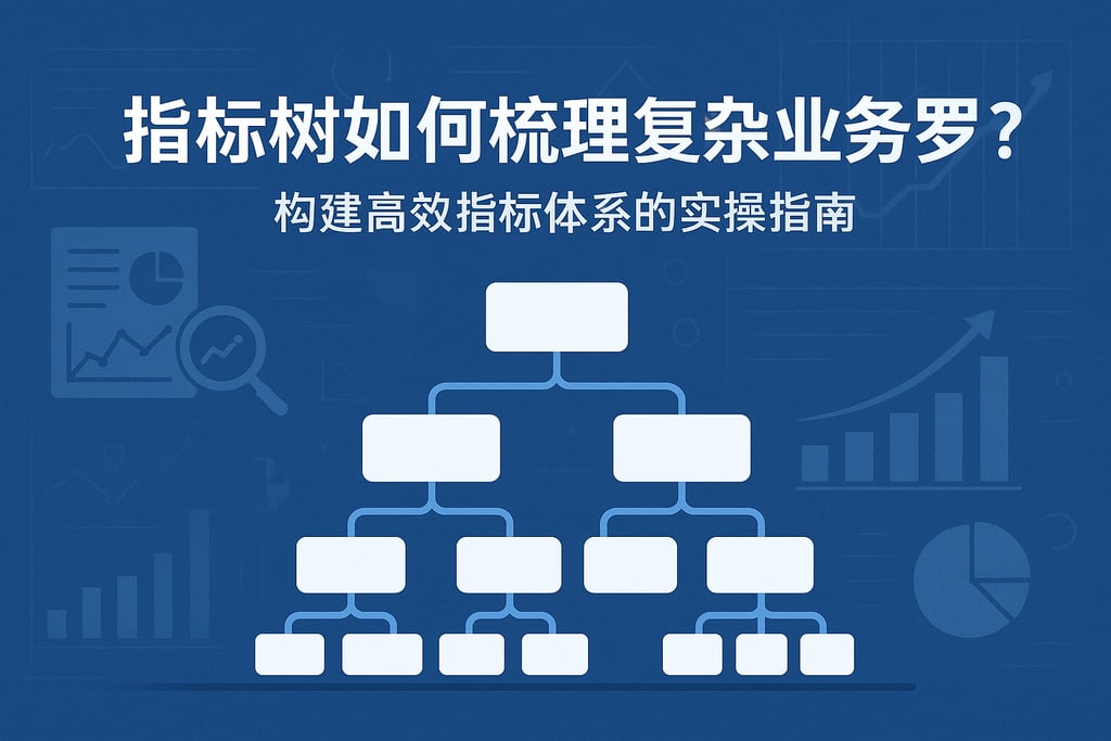 指标树如何梳理复杂业务逻辑？构建高效指标体系的实操指南
