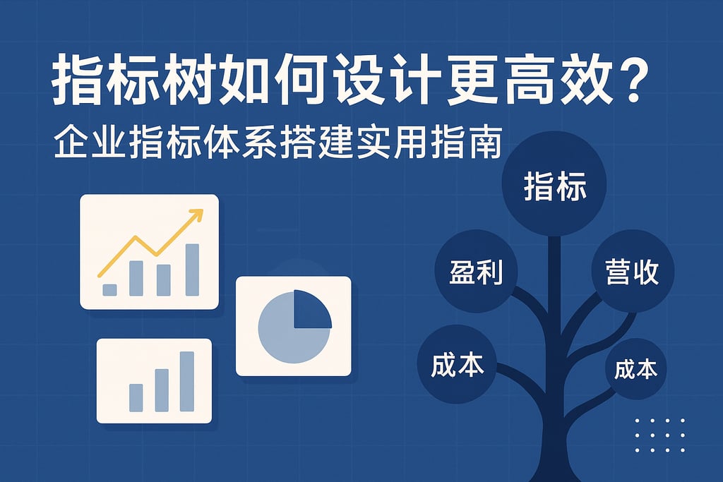 指标树如何设计更高效？企业指标体系搭建实用指南