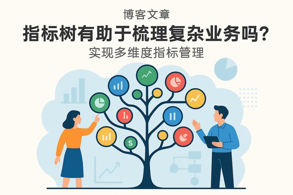 指标树有助于梳理复杂业务吗？实现多维度指标管理
