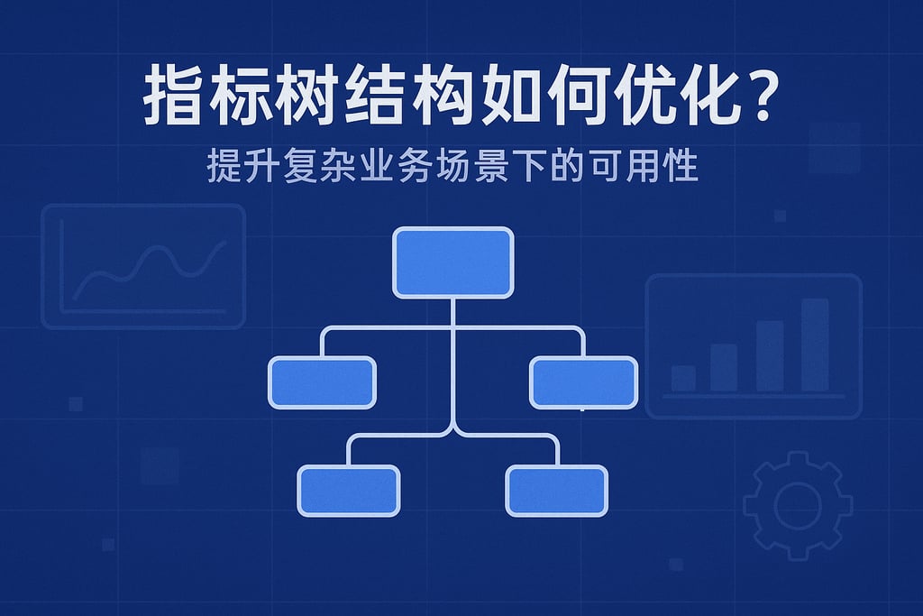 指标树结构如何优化？提升复杂业务场景下的可用性