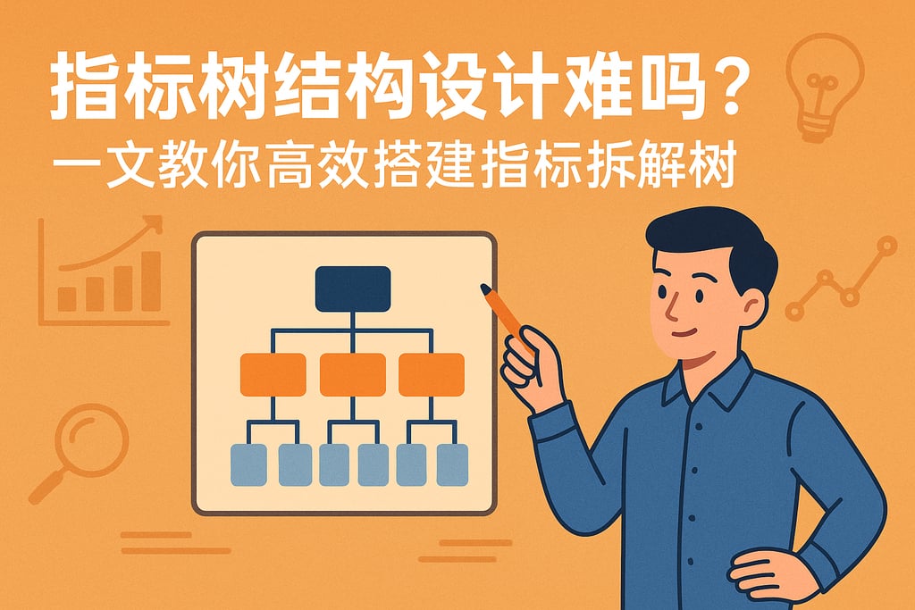 指标树结构设计难吗？一文教你高效搭建指标拆解树