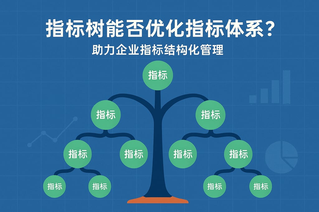 指标树能否优化指标体系？助力企业指标结构化管理