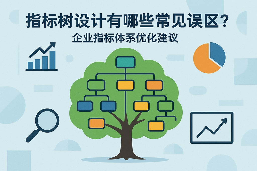 指标树设计有哪些常见误区？企业指标体系优化建议