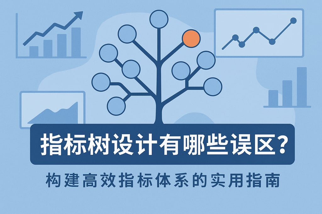 指标树设计有哪些误区？构建高效指标体系的实用指南