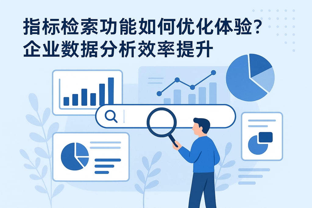 指标检索功能如何优化体验？企业数据分析效率提升