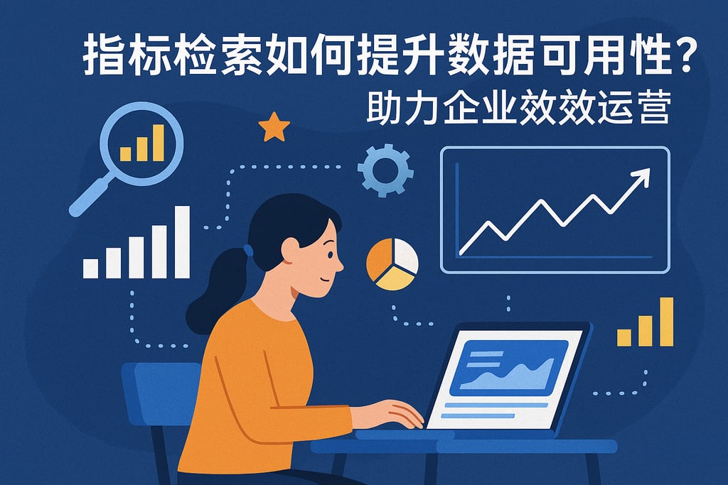 指标检索如何提升数据可用性？助力企业高效运营