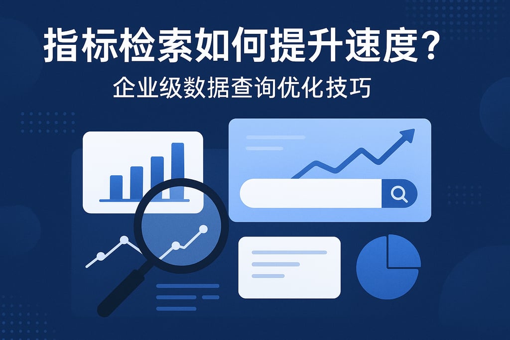 指标检索如何提升速度？企业级数据查询优化技巧