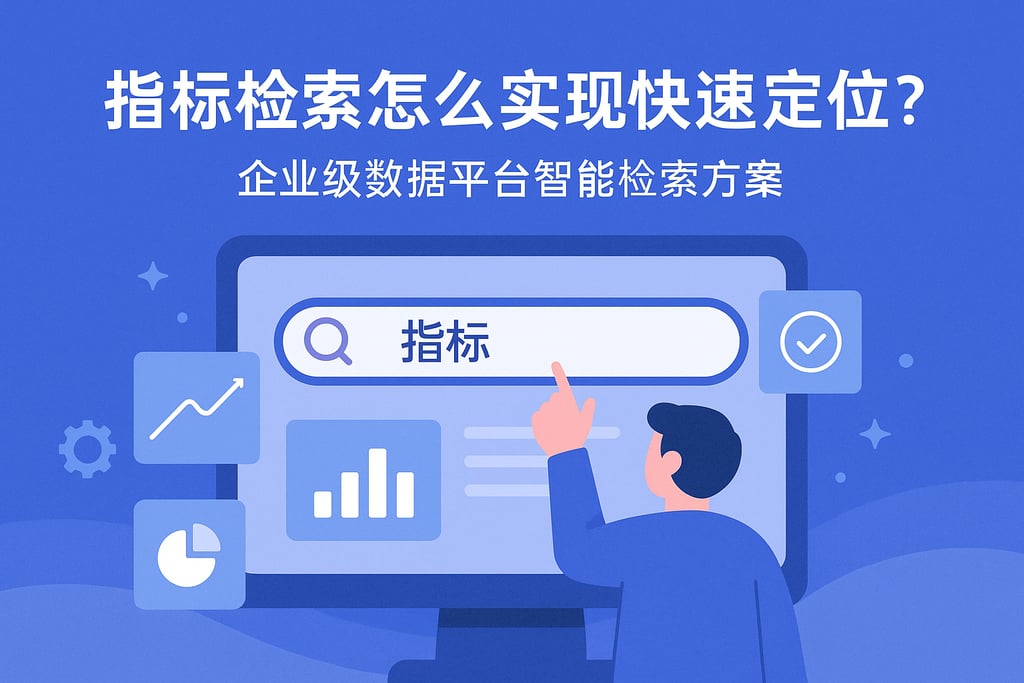 指标检索怎么实现快速定位？企业级数据平台智能检索方案