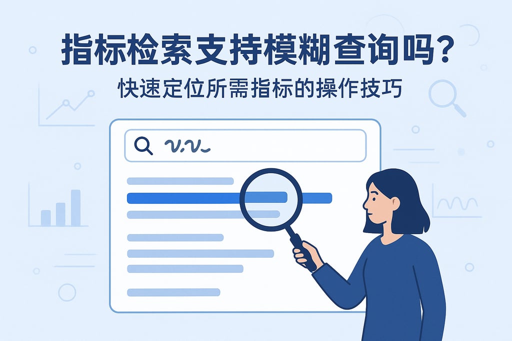 指标检索支持模糊查询吗？快速定位所需指标的操作技巧