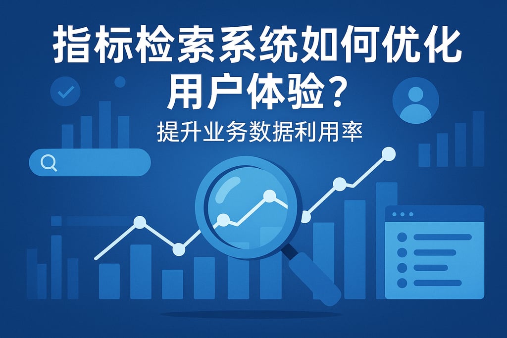指标检索系统如何优化用户体验？提升业务数据利用率